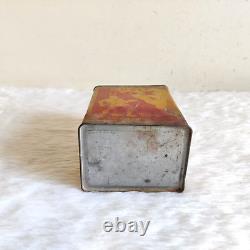1930s Vintage Shell Tox Advertising Tin Can Old Rare Collectible TI396