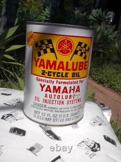 1960's YAMAHA DEALERS SHELF DISPLAY OIL CAN, RARE