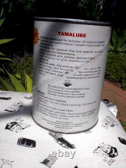 1960's YAMAHA DEALERS SHELF DISPLAY OIL CAN, RARE