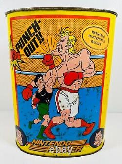 1988 Nintendo Power Punch Out Garbage Trash Can NES RARE