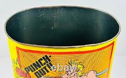 1988 Nintendo Power Punch Out Garbage Trash Can NES RARE