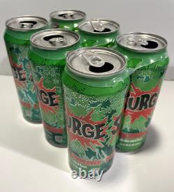 2014 Surge Soda Empty 6 pack 6pk 16oz can Collectible CocaCola Rare Discontinued