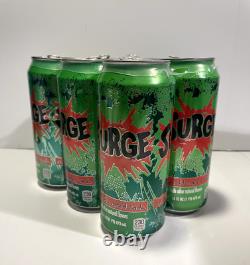 2014 Surge Soda Empty 6 pack 6pk 16oz can Collectible CocaCola Rare Discontinued