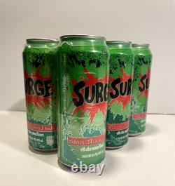 2014 Surge Soda Empty 6 pack 6pk 16oz can Collectible CocaCola Rare Discontinued