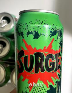 2014 Surge Soda Empty 6 pack 6pk 16oz can Collectible CocaCola Rare Discontinued