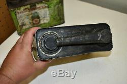2 1920s Texaco Handy Grip Oil Cans Rare 1/2 Gallon Cans