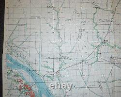 6129 ii Rare US MAP Can Tho Combat Base City December 1970 VIETNAM WAR