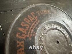 Ajax Rubber Gaspac Inner Tube Can, 1924, Very Rare, Great Shape Vintage