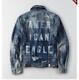 American Eagle AEO Custom Denim Jacket Limited edition We All Can Size M Rare