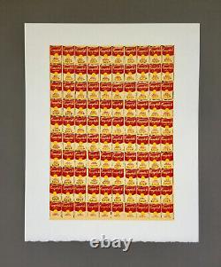 Andy Warhol'100 Cans' 1991 Rare Original Silkscreen Pop Art Poster Print