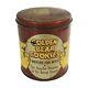 Antique 1937 GOLDEN BEAR COOKIES Tin Litho WAFERS for WINE Can 14 oz. RARE