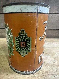 Antique Rare Kleeko Brand One Pound Coffee Can Pittsburgh Pa