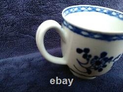 Antique Rare Liverpool Pennington Porcelain Cup Coffee Can 1780s Good Condition