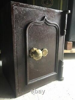 Antique Vintage Retro Georgian Rare Gothic Safe Can Deliver