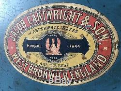 Antique Vintage Victorian Rare Cartwright Safe 5 Keys! Can Deliver