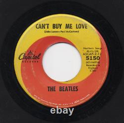 BEATLES Can't Buy Me Love VERY RARE ORIG 7 CAPITOL 5150 45 with PICTURE SLEEVE PS