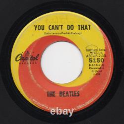 BEATLES Can't Buy Me Love VERY RARE ORIG 7 CAPITOL 5150 45 with PICTURE SLEEVE PS