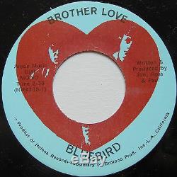 BROTHERLY LOVE WHY CAN'T WE BE FREE rare PSYCH / FUNK soul 45 private HEAR