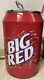 Big Red Drink Beverage Can Portable Heater Cooler Minifridge RARE! Advertising