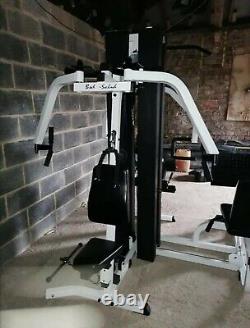 Body Solid Multi Gym 200 Kg Weights, rare hip attachment Can Deliver