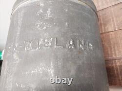 Borden Wieland Milk Can 2 GAL 1930s Antique Steel 12-35 RARE Good Shape No 71