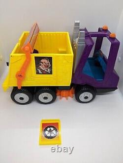 Captain Planet Garbage Truck Cannon&Exploding Garbage Cans rare 1991 Tiger Toy
