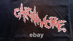 Carnivore RARE vintage shirt If you can't eat it Slayer Type O Negative