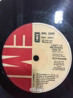 Cliff Richard Can't Ask For Anymore/junior Cowboy Rare Single India Indian Vg+