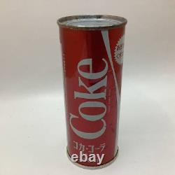 Coca Cola Empty Can Vintage Rare Showa period Retro Coke Free Shipping