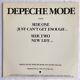 DEPECHE MODE -Just Can't Get Enough/New Life- Rare USA Promo 12 (Vinyl Record)