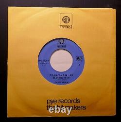 David Bowie Can't Help Thinking. Original Japan 7 45 Pye 1972 Mega Rare