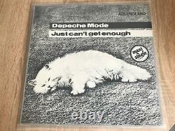 Depeche Mode Rare Just Can't Get Enough White Colored Vinyl 12 Records