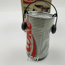 Diet Coca Cola Dancing Coke Can RARE Vintage Takara 80s Headphones Glasses Box