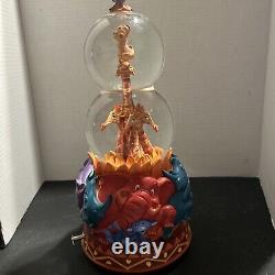 Disney The Lion King I CAN'T WAIT TO BE KING 2 Tier Snow Globe. Rare