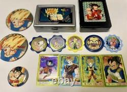 Dragon Ball Can badge card card case Retro rare Many Goods a lot set u0007