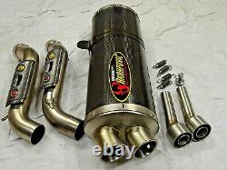 Ducati Monster S4RS later S4R Akrapovic carbon exhaust silencer end can Rare