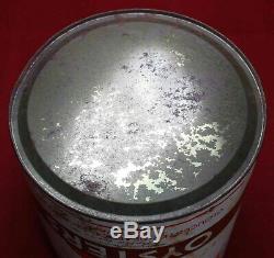 Duke of Gloucester Oyster Tin Can Gallon Bena VA Vintage RARE