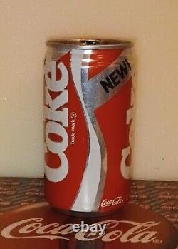 EMPTY NEW COKE collectable rare can from'85 discontinued in 2002