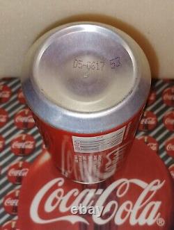 EMPTY NEW COKE collectable rare can from'85 discontinued in 2002