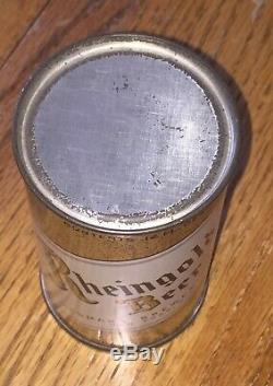 Early Instructional Ultra Rare Rheingold Flat Top Beer Can-USBC# 123-32