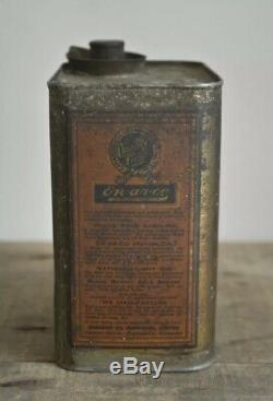Early Rare EN-AN-CO Cream Separator Oil Can Tin Quart Canadian Oil Companies