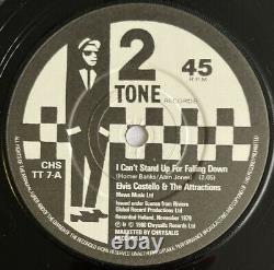Elvis Costello -I Can't Stand Up For Falling Down- Rare Original UK 2-Tone 7