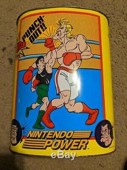 Extremely Rare 1988 Mike Tyson Nintendo Punch-Out Trash Can