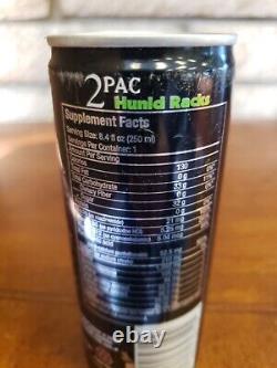 Extremely Rare 2008 2pac Hunid Racks Energy Drink Empty Factory Sealed Can