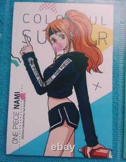 Extremely rare Postcard Can Badge One Piece ONE PIECE Korea Limited Illustr