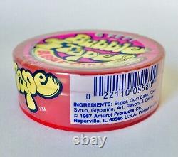 FIRST YEAR Vintage 1987 Amurol BUBBLE TAPE Gum Can 2.5 Box candy container RARE