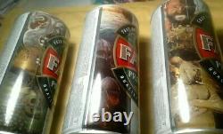Faxe Premium Beer Collector's Item 4 Very Rare Empty Cans 1000 ML Perfect