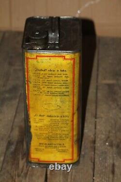GALTOL 1920 oil can VERY RARE / mobiloil aeroshell shell bp polarine opaline