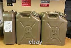 Genuine Rare Us Army Scepter Heavy Duty Jerry Can Jerrycan Fuel Olive Green