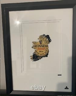 Genuine Recycled Guinness Can Art Collection of 8 Pieces Relating to Ireland